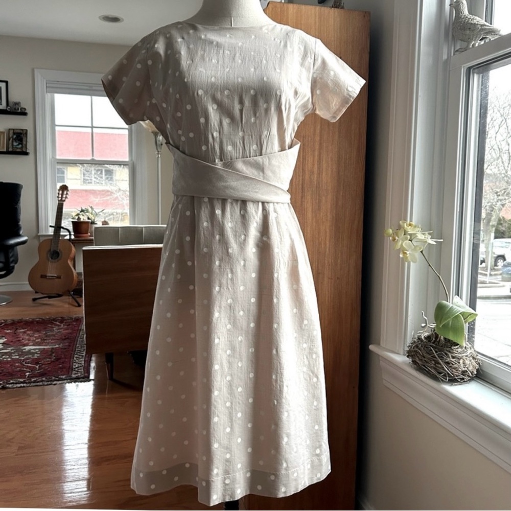 Vintage Hand Sewn Day Dress
